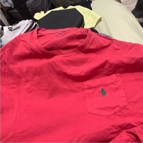 Polo Ralph Lauren Classic fit Jersey sleeve pocket t-shirt - Picture 2 of 4